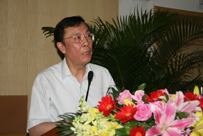 國(guó)家自然科學(xué)基金委員會(huì)副主任沈文慶致辭